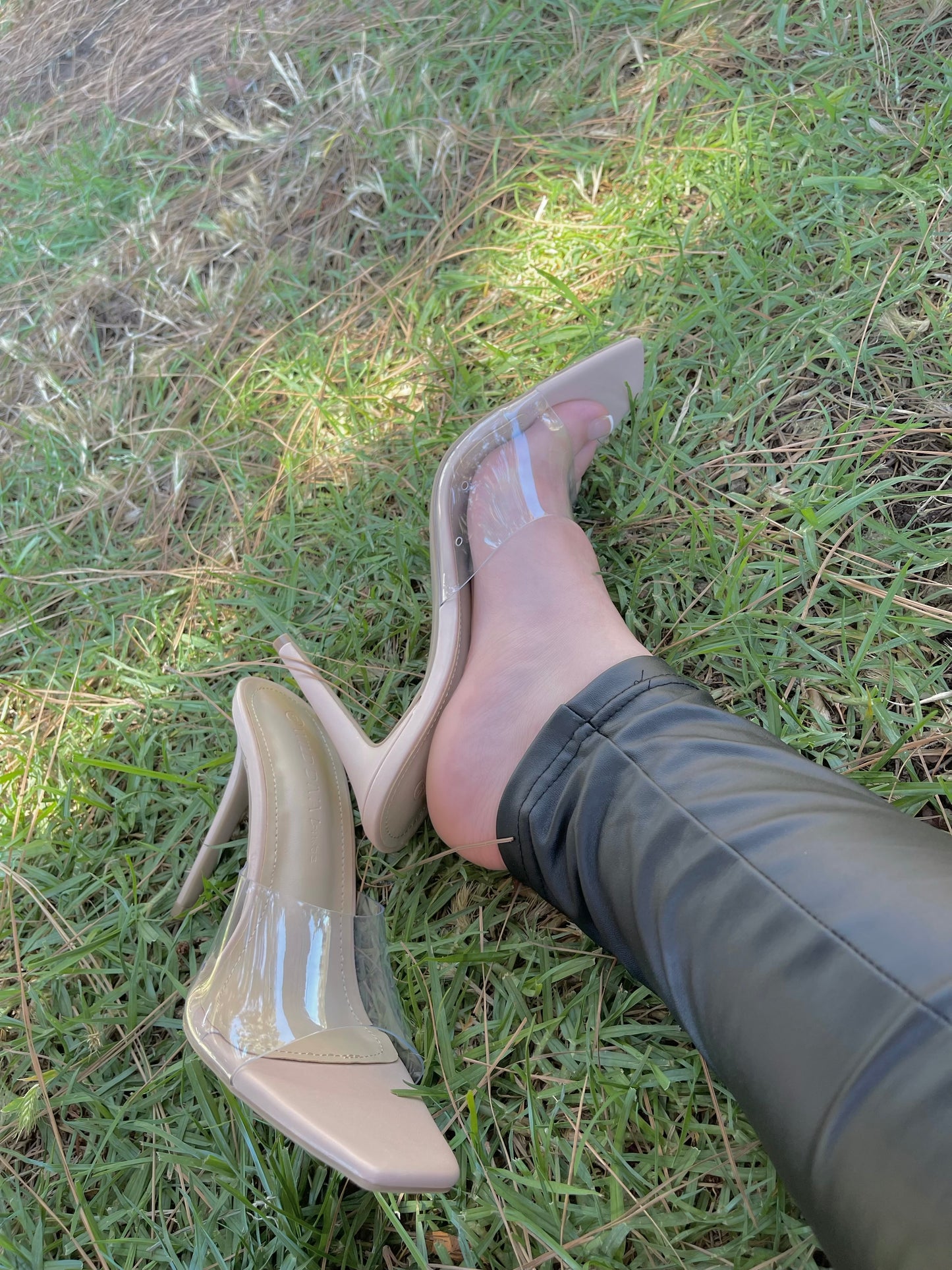 Nude Clear Heels - esmiimoda